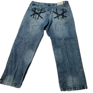 Vintage Indigo 30 jeans Mens size 42 x 34 Distressed J30